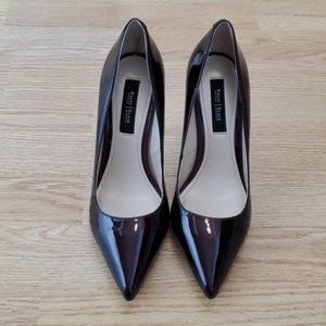 White House Black Market Burgundy Patent Shoes